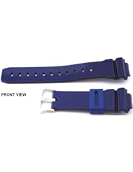 Casio #10332042 Genuine Factory Replacement Band for Colorful G Shocks - DW6900CC-2V (Navy Blue)