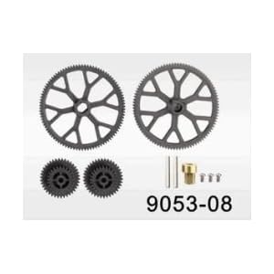 Top Bottom Main Gear For The Double Horse Syma 9053 Gyro Helicopter Top Bottom Main Gear For The Double Horse Syma 9053 Gyro Helicopter