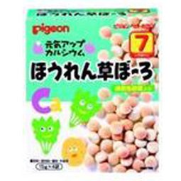 元気アップ カルシウム ほうれん草ぼーろ 7ヶ月頃から