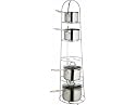 KitchenCraft Master Class Deluxe Wire 5 Tier Saucepan Stand, 103cm x 28cm