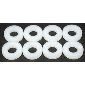 Du-Bro 639 1 4 Nylon Flat Washer (8-Pack) from Washers Du Bro