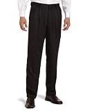 Dockers Men's Advantage 365 D3 Classic Fit Pleated Pant,Black,33X29