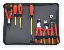 Westward 1YXJ6 Insulated Tool Set, 7 Pc