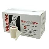 MUELLER TEAR LIGHT ELASTIC ATHLETIC ADHESIVE TAPE 3 X 5YD 16 PER CASE