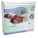 Allerzip Terry Bedbug-proof Mattress Protector, Size Queen (7628)