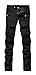 Men's Biker Skinny Denim Jeans