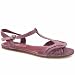 Schuh Phoebe Weave Sandal - 3 Uk - Purple - Leather