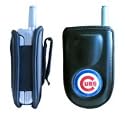 Nokia 6205 / 6263 / 6267 / 6282 / 6290 Premium Quality Cell Phone Pouch Case - Includes TWO Bonus Charm Holders - Chicago Cubs - Oficially MLB Licensed