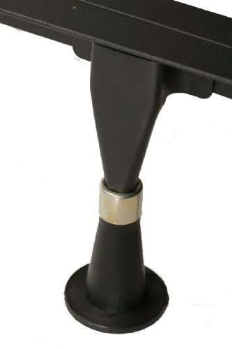 Structures By Malouf 6-leg Adjustable Metal Bed Frame with Glides - (Full, Twin)