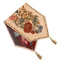 Floral Tapestry Table Runner 13x36