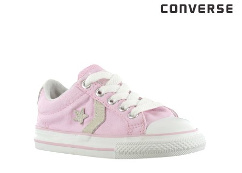 Converse Kids Star Player Ev Ox Girls Shoes (PinkLady)