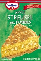 Dr. Oetker Apple Streusel Cake Mix 17 oz by Oetker