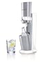 Sodastream 1216511490 Crystal Wassersprudler Premium, inklusive 1 CO2 Alu-Zylinder und 1 Glaskaraffe,  0.615 Liter, wei�