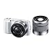 ソニー デジタル一眼カメラ「NEX-C3」ダブルレンズキット（ホワイト）SONY NEX-C3 NEX-C3D-W