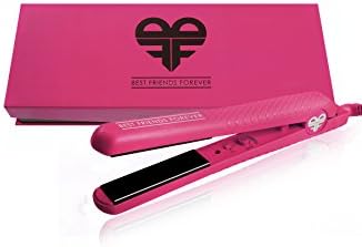 Flat Iron Ceramic Hair Straightener (Pink)