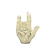 I Love You Hand Sign Charm 14k Gold 14mm