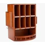 FAMILY ORGANIZER STATION - Walnut