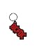AC/DC (Logo) RUBBER KEYCHAIN LICENSED OFFICIAL NEW 2009