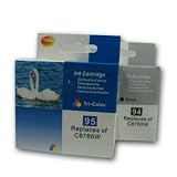 2 Ink Cartridges for HP 94 95 Photo smart 2610 Printer