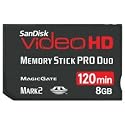 SanDisk SDMSPDHV-008G-A15 8GB Video HD MSPD Memory Card