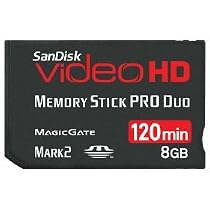 SanDisk SDMSPDHV-008G-A15 8GB Video HD MSPD Memory Card