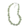 Green Amethyst Nugget Necklace