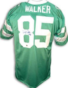 Wesley Walker Signed New York Jets Throwback Green Jersey