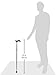 Ez2care Classy Adjustable Folding Cane with Carrying Case, Champagne Pink