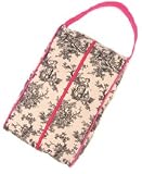 Toile & Pink Shoe Bag
