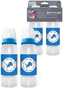 Detroit Lions Baby Bottles - 2 Pack