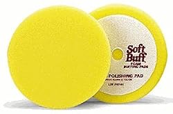 Meguiars Soft Buff Velcro Back Foam Polishing Pad - 6.5 Inch Diameter