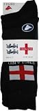 3 Pairs Black ENGLAND Socks UK 6-11 EU 39-45