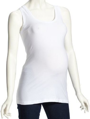 ESPRIT Maternity Damen Umstandsmode Shirt/ Top M84705, Gr. 42 (XL), Wei&szlig; (White 100) Preisvergleich