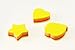 Post-it CC-31 Sticky Notes, Cut Cube, Heart, 5 Colors, 2.8 x 2.8 inches (72 x 72 mm), 225 Sheets x 1 Pad