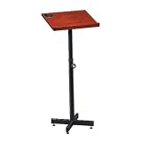 Veneer Radius Style Lectern #75 Finish: Cherry on Cherry