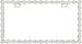 BICYCLE CHAIN LICENSE PLATE AUTO
