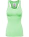 FPT Womens Basic Ribbed Racerback Tank Top (S-3XL)
