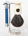 Executive Shaving Modern 3 Piece Safety Razor Shaving Set