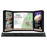 Safco ShoWise Portable Six-Foot Tabletop Foldout Exhibit (2325BL)