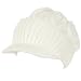 New Chunky Cable Knit Skull Newsboy Cabby Hat Cap Ivory Medium Large