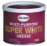 CRC SL3151 Super White Multi-Purpose Lithium Grease - 14 wt. oz.