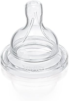 Philips Avent Bpa Free Slow Flow Classic Nipple (Pack of 4)