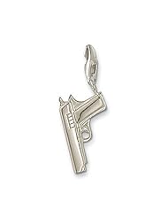 Thomas Sabo Pistol Charm, Sterling Silver