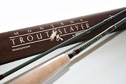 Montana Trout Slayer Fly Rod 4 Weight Medium Fast Action 2 Piece