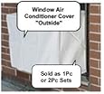 Window PremierAcCovers - Air Conditioner Cover - Window/thru Wall - Outdoor - 21W,15H,15D - White