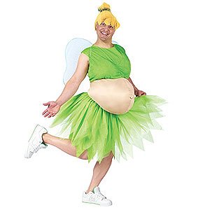 Hilarious Green Tinkerbelly Adult Halloween Costume