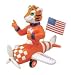 Clemson Tigers Airplane Ornament