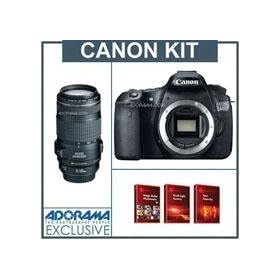 Canon EOS 60D Digital SLR Camera Body, with EF 70-300mm f/4-5.6 IS USM Autofocus Telephoto Zoom Lens - FREE: Red Giant Adorama Production Bundle for PC/Mac a $599.00 Retail Value