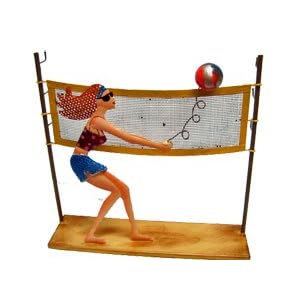 Jewelry Organizer Earring Holder Volleyball Player