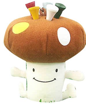 ゴルフだけティーホルダー〔55mm　カラーティー5本付き〕【W09TH008】